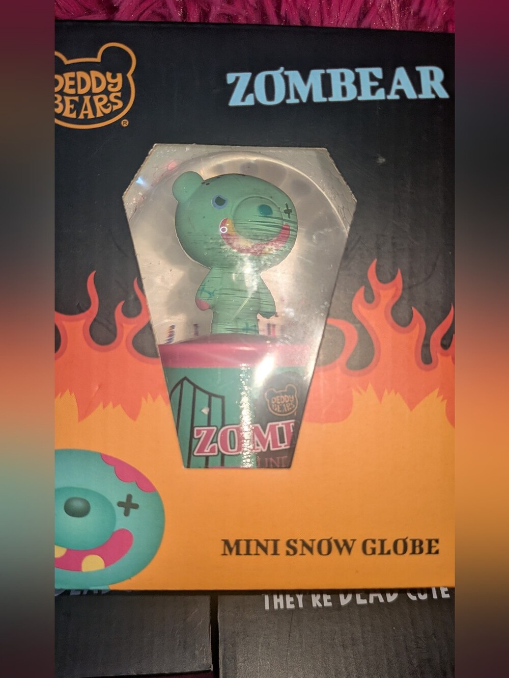 Deddy Bears/  Zombear, Vambear & Howler Mini Snow Globe Set - - Picture 2 of 7